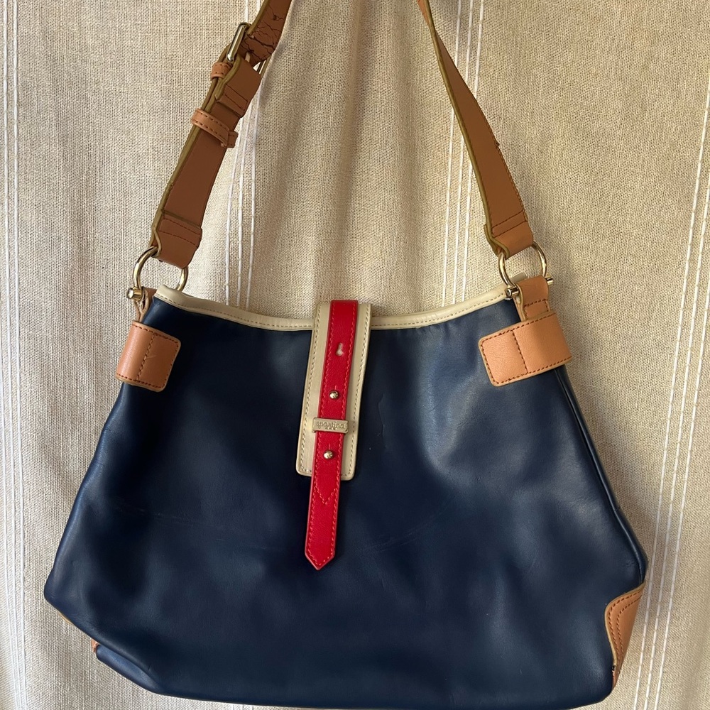 Spartina 449 Navy and Red Shoulder Bag